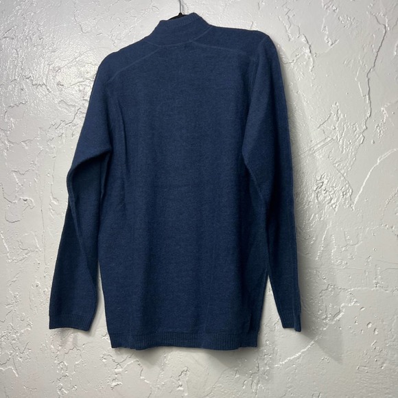 Smartwool 1/4 Merino Sparwood Knit Men Sweater Size M - Picture 2 of 10